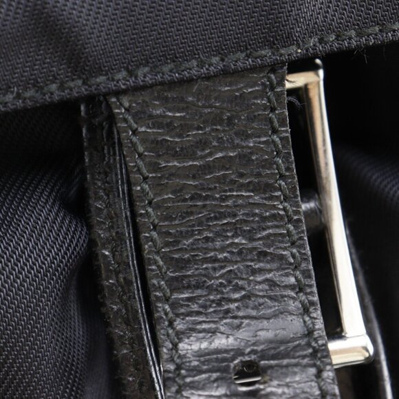 GUCCI Black Leather Backpack main image 16